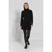 Windsor Cable Mini Dress - Black