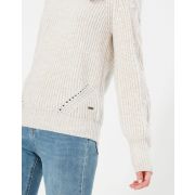 Loretta Heart Cable Jumper