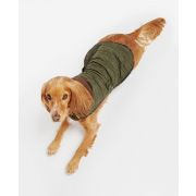 Dog Bone Quilted Dog Coat