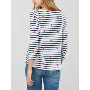 Harbour Print Long Sleeve Jersey Top