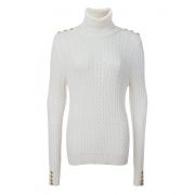 Seattle Roll Neck Cable Knit