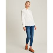 Melanie Cotton Voile Frill Blouse