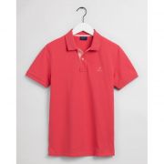 Contrast Collar Pique Polo Shirt