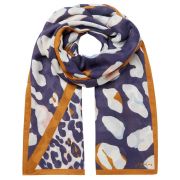 River Lightweight Woven Rectangle Printed Scarf