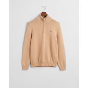 Casual Cotton Half-Zip Sweater