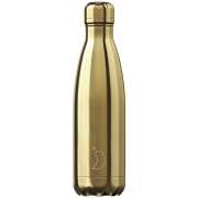 Chrome 500ml Gold Bottle