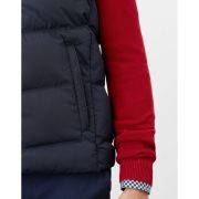 Loche Wide Barrel Gilet With Contrast Lining