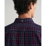 Regular Fit Checked Corduroy Shirt