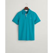 Regular Fit Contrast Pique Polo Shirt