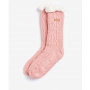 Cable Knit Lounge Socks