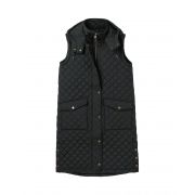 Chatsworth Gilet Longline Diamond Quilted Gilet