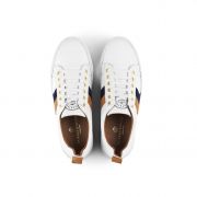 Womens Alexandra White Leather Trainer