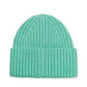 Chunky Rib-Knit Beanie Hat