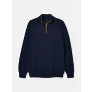 Hillside Quarter Zip Knit Jumper