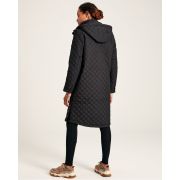 Chatsworth Diamond Quilted Coat With Hood