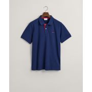 Regular Fit Contrast Pique Polo Shirt