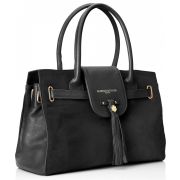 Windsor Leather and Suede Handbag