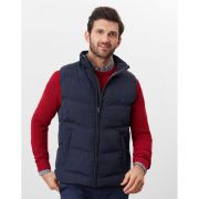 Loche Wide Barrel Gilet With Contrast Lining