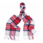 Merino Cashmere Tartan Scarf