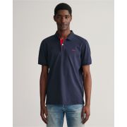 Regular Fit Contrast Pique Polo Shirt