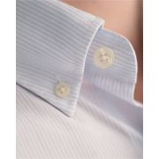 Regular Fit Banker Stripe Poplin Shirt