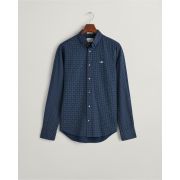 Slim Fit Micro Print Shirt