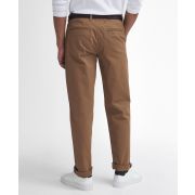 Suede Sateen Tailored Trousers