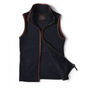 Country Fleece Gilet - Ink Navy