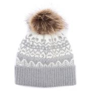 Alpine Fairisle Pom Beanie Hat