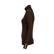 Seattle Roll Neck Cable Knit