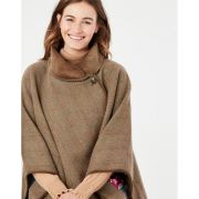 Jillian Tweed Cape With Velvet