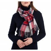 Merino Cashmere Tartan Scarf