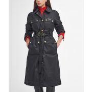 Milla Waxed Trench Coat