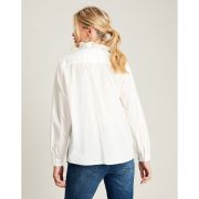 Melanie Cotton Voile Frill Blouse