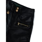 Coated Biker Jean