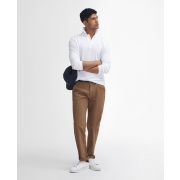 Suede Sateen Tailored Trousers