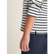 New Harbour Striped Boat Neck Breton Top