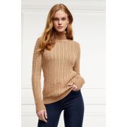 Seattle Roll Neck Cable Knit