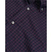 Regular Fit Jaspe Yarn Gingham Shirt