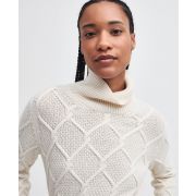 Burne Roll Neck Knit Sweatshirt