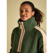 Tilly Green Quarter Zip Fleece