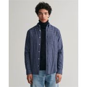 Regular Fit Jaspe Yarn Gingham Shirt