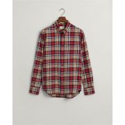 Regular Fit Checked Flannel Shirt