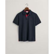 Regular Fit Contrast Pique Polo Shirt