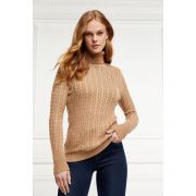 Seattle Roll Neck Cable Knit