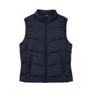 Loche Wide Barrel Gilet With Contrast Lining