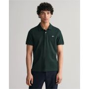 Regular Fit Shield Pique Polo Shirt