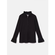 Kate Long Sleeve Frilled Neck Top