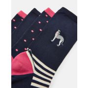 Everyday Navy Women's 2 Pack Socks