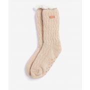 Cable Knit Lounge Socks